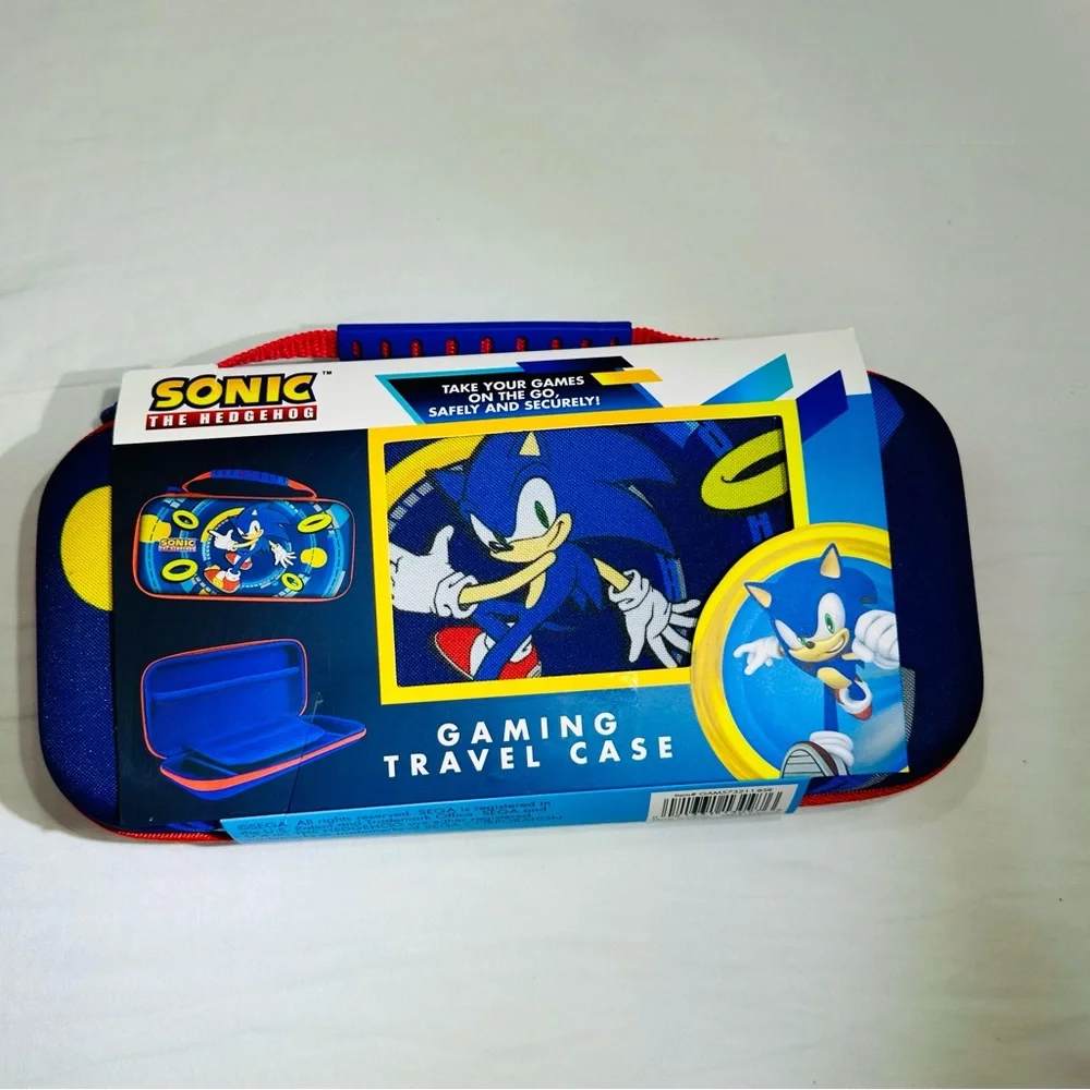 Sonic The Hedgehog Gaming Travel Case